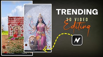🔥 Durga Maa Mandir 3D Motion Editing Tutorial | Node Video Navratri Special 2025 🔥