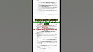 SANTHAL REVOLT FOR BPSC 2022 MAINS|BPSC ADMIT CARD| BPSC 68TH PT