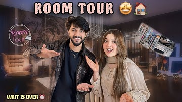 Finally Wait Is Over 🥹⏰ | Full Room Tour 🤩❤️ | @RabeecaKhan @hussain.tareen |
