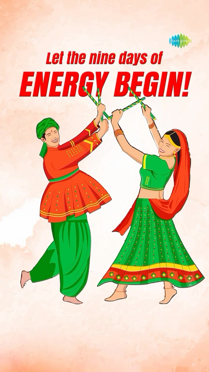 Ae haalo!!! Bring in that garba energy y’all! ?? #dholida #garba #saregamamusic