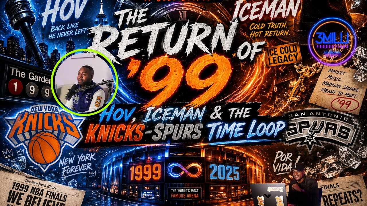 ⁣BDell on The Return of ’99: Jay-Z, IceMan & the Knicks vs. Spurs Time Loop