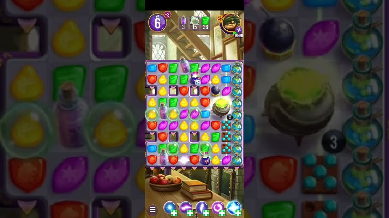 Harry Potter: Puzzles & Spells level 2442 no boosters