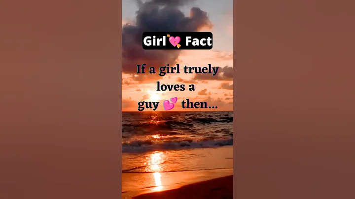 Psychology Fact - IF A GIRL REALLY LOVES YOU 💕 then #shorts #facts #love #psychology #girl #arcade