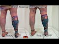 3031.09.18 Narelle Peters Nx1 vs A7s , Mermaid Leg tattoo in progress by fluntboy