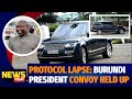 Confusion  scare as burundi president range rover stalls mid of the road from heads of state summit