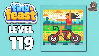 Tiny Feast level 119 walkthrough solution 
