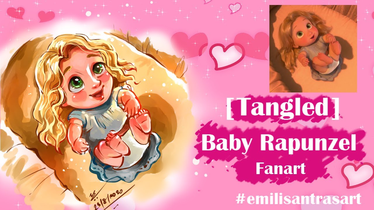 Baby Rapunzel Fanart(Tangled)_Making
