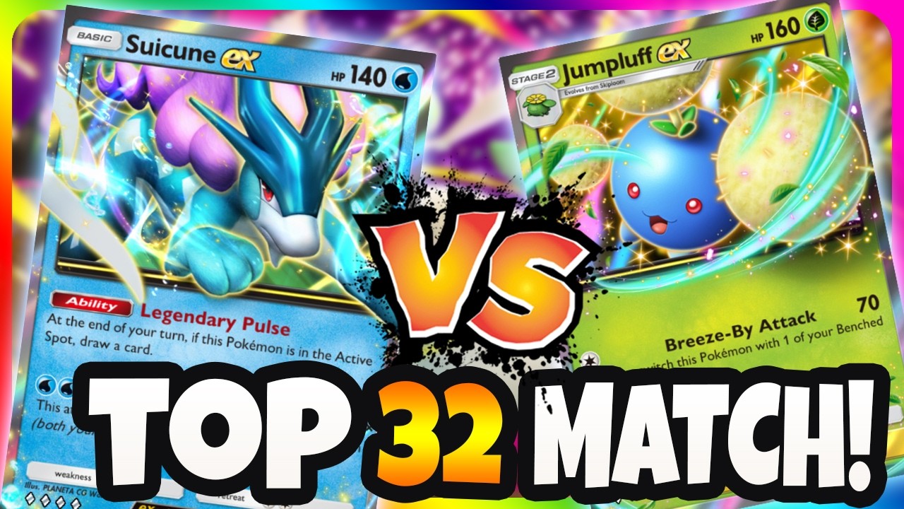 Джамплафф Экс Мяут против Суикуне Экс Гренинджа! Топ-32 | Pokemon TCG Pocket | Fantastical Parade!