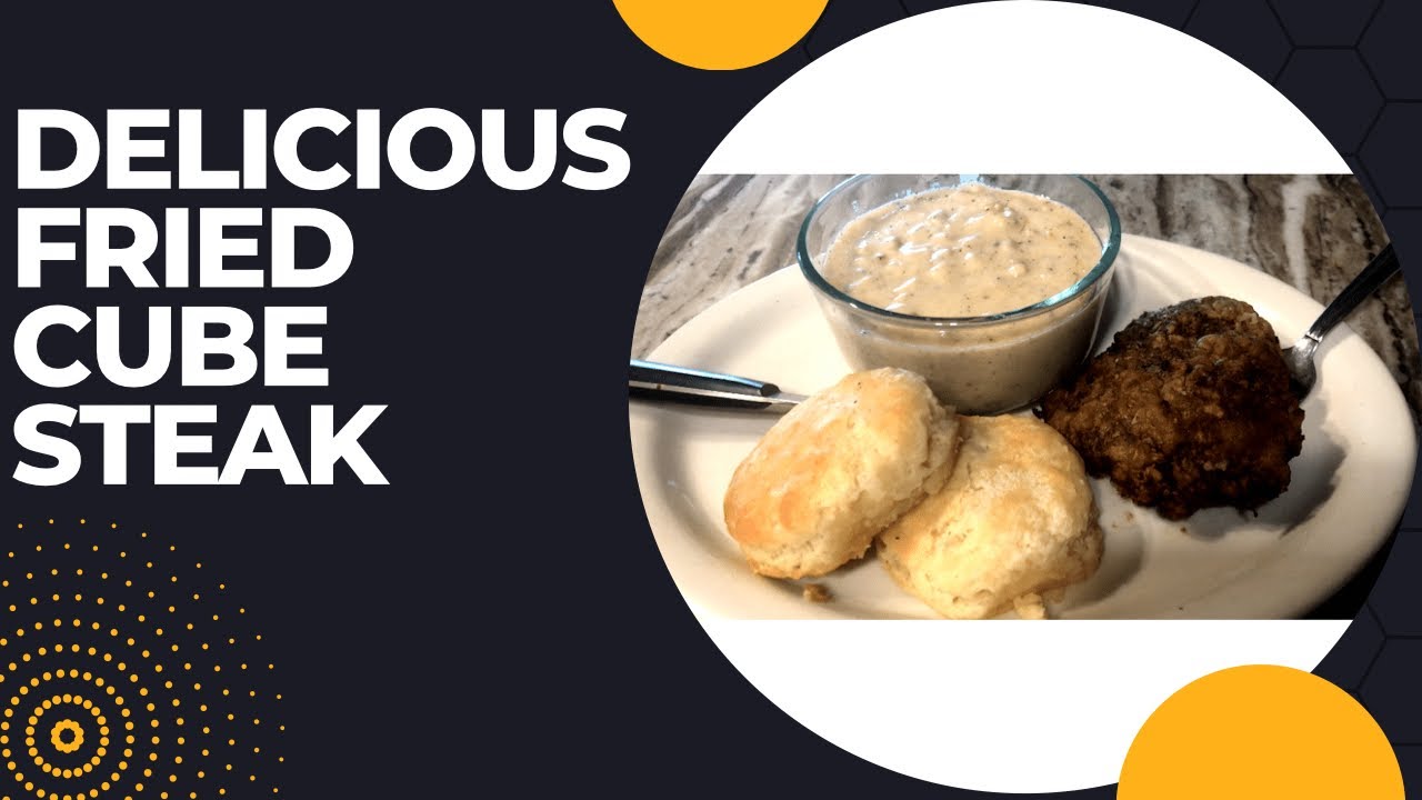 Fried Cube Steak, Gravy & Biscuits Whats For Supper? 