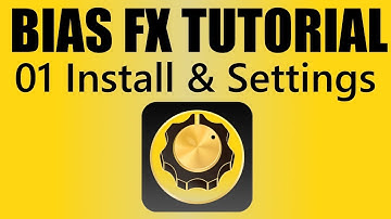 How to use BIAS FX Audio Settings/Install - BIAS FX Demo 1/5