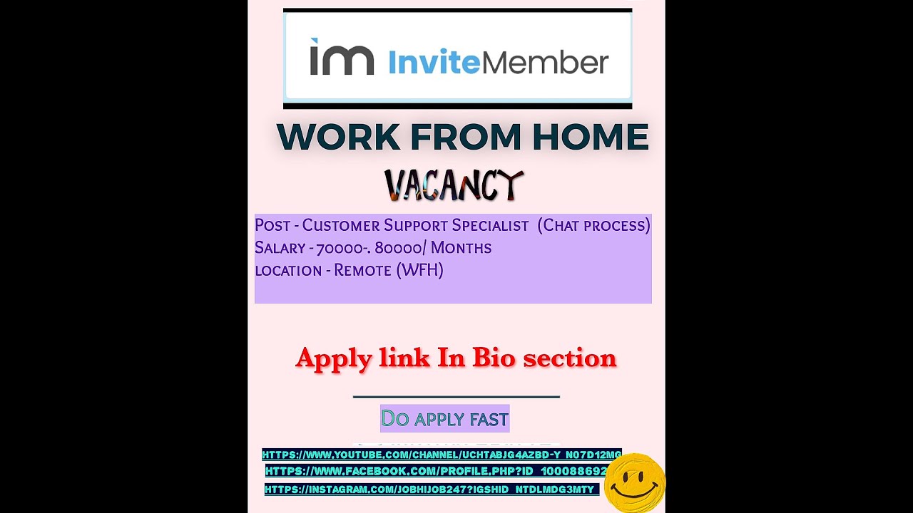 Work from home job with excellent salary