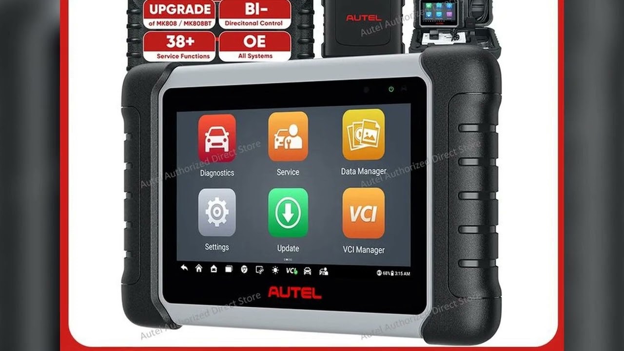 A must-have product! Autel MaxiCOM MK808BT PRO OBD2 Scanner Car Diagnostic Scan Tool Bluetooth Aut