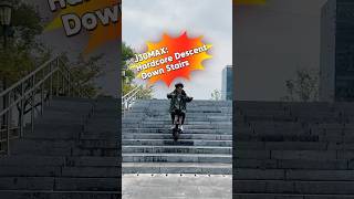🚴♂️ J30MAX Electric Scooter: Staircase Test – Hydraulic Suspension at Its Best! 🚶♂️