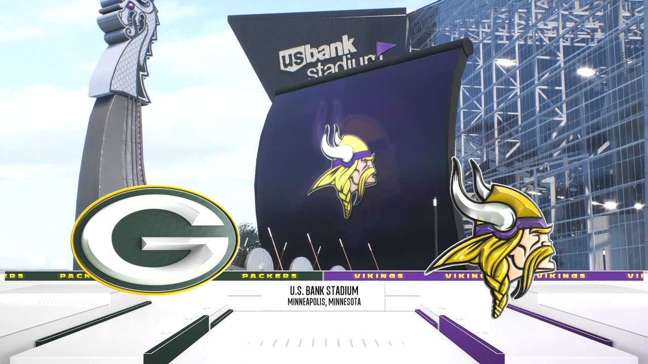 Madden NFL 26 - Green Bay Packers Vs Minnesota Vikings PS5 Simulation Week 18 (Updated Rosters)