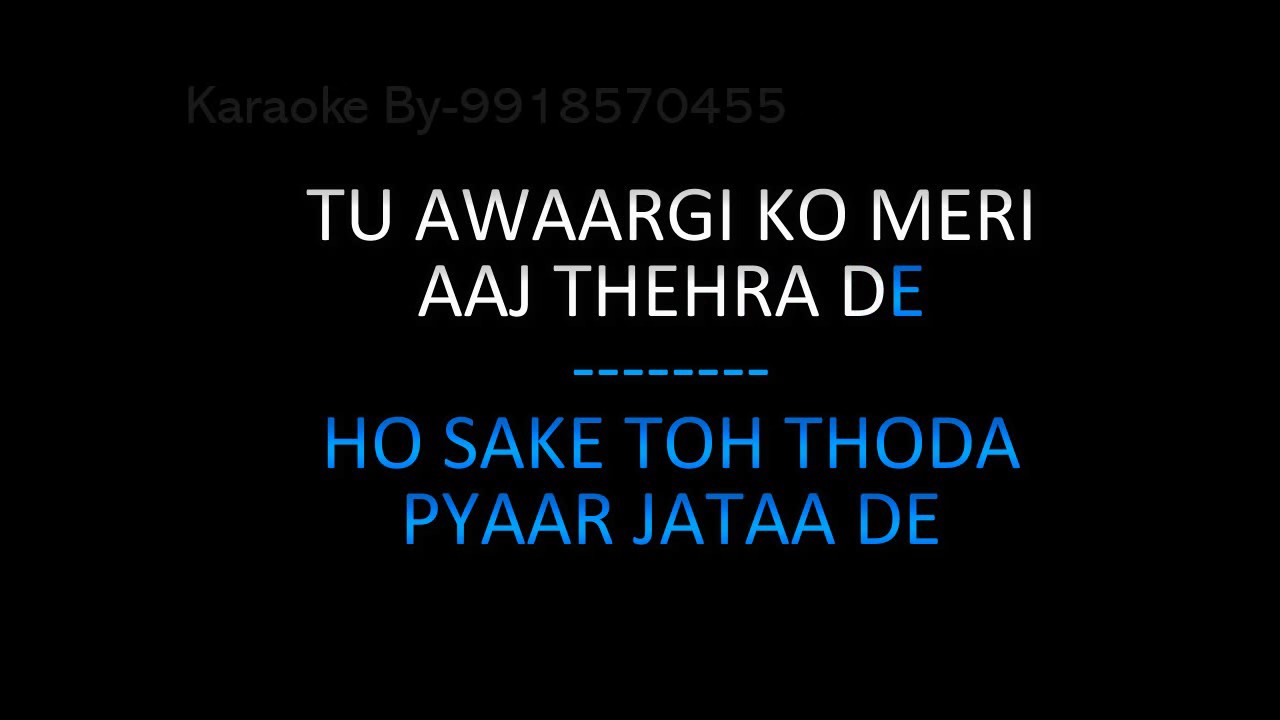 Humnava Karaoke Video lyrics Hamari Adhuri Kahani