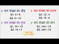 सम संख्या का जोड़, घटाव, गुणा, भाग सीखें | Sam Sankhya Ka Jod, Ghatav, Guna, Bhag