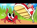 PLAYER vs. ANTS: UNDERGROUND KINGDOM?! (Cartoon Animation)