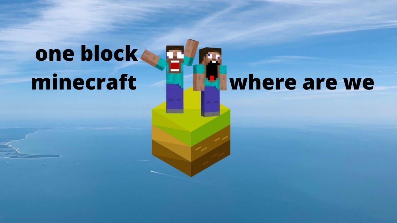 Minecraft skyblock part 1 - YouTube