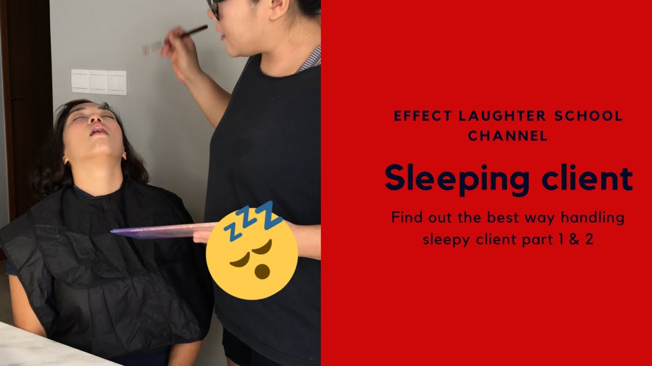 How Makeup Artist Feel When You’re Are Trying To Apply Makeup For A Sleepy Client 😴😴