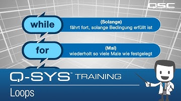 Q-SYS Control 101 -  Loops (GE)