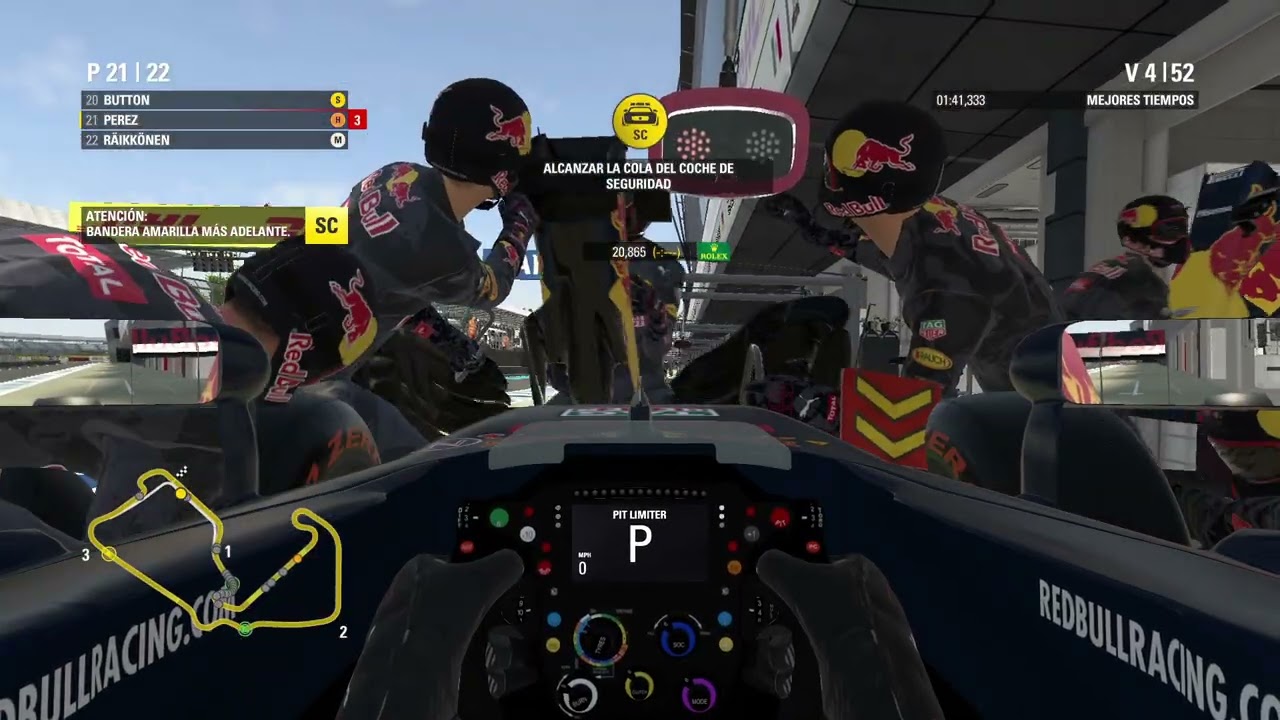 F1 2016 | 10° CARRERA SILVERSTONE (che tan forro pudo ser en la vuelta 16?)