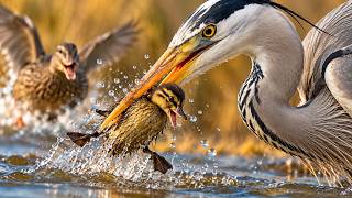 Grey Heron: The Silent Killer That Strikes Without Warning