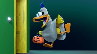 Paperotti in 'DUCK OR TREAT' 🎃👻 The Silly Funny Duck - Animated Short