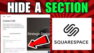How To Hide A Section On Squarespace (2026) (Complete Guide)