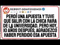 {HISTORIA COMPLETA} Perdí una apuesta y salí con la chica rara, 10 años después lo agradezco