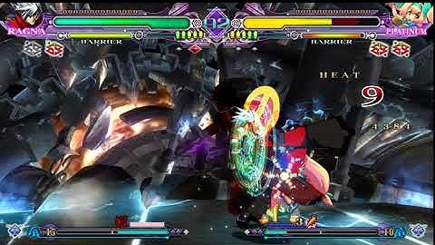 Blazblue continuum Shift extend unlimited ragna vs unlimited platinum