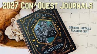 2027 Con*Quest Journals Collection | Features, New Designs & Planner Talk 🌙