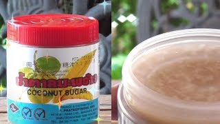 ココナッツシュガーの密閉ワックス（ろう）の取り除き方　How to get rid of the wax in the coconut sugar jar