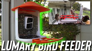 Lumary Bird Smart Feeder Review  Watch the Birds & Get Extra Security