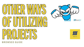 Sean Guillermo: Different ways of utilizing BrowSEO projects