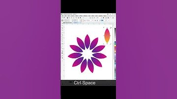 #Abstract Flower Design #Mandala Design  #coreldraw #viral #shorts #design #logodesign #vector