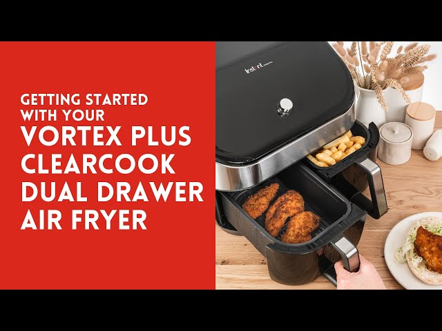 New Instant Vortex ClearCook Dual Air Fryer 