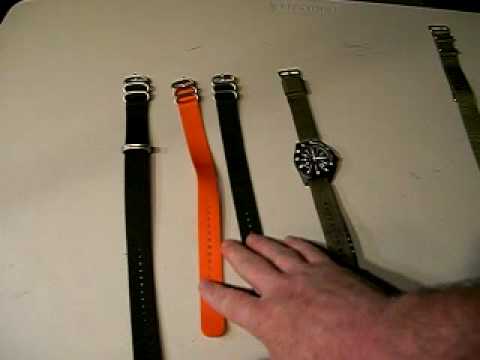 Maratac® Watch Straps and how to wear them. - YouTube