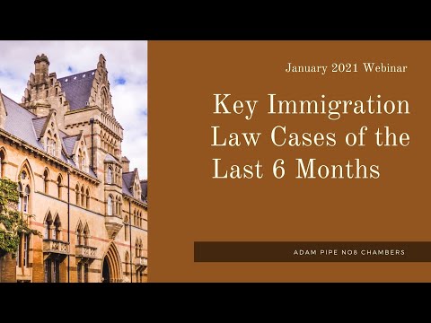 Key Immigration Law Cases of the Last 6 Months: Free 1 Hour Webinar