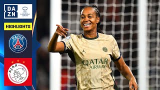 HIGHLIGHTS | Paris Saint-Germain vs. Ajax - UEFA Women's Champions League 2023-24 (Français)