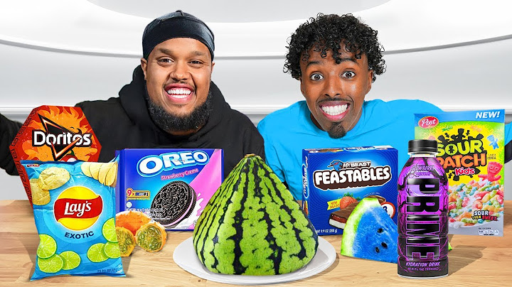 Tasting The Weirdest Foods On The Internet