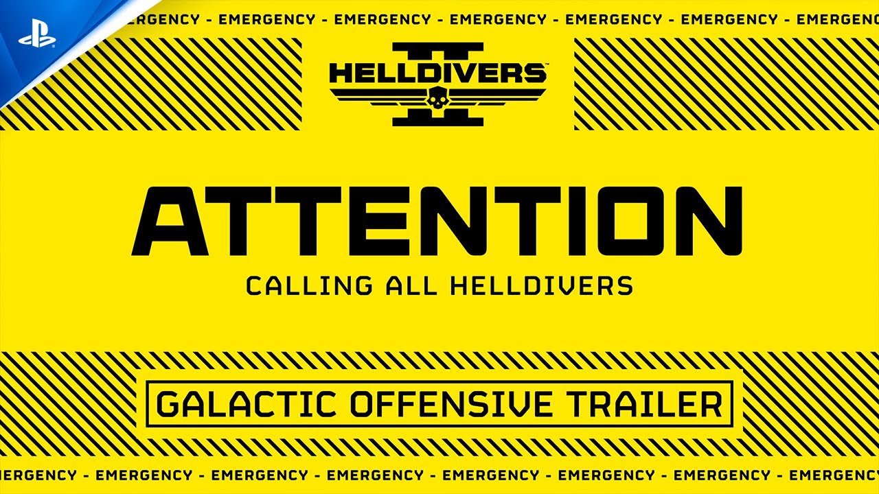 Helldivers 2 - Galactic Offensive Trailer | PS5 & PC Games