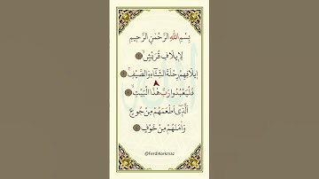 سوره قريش #اكسبلور #المصحف #دويتو #الرحمن #القزابري #الطحان #duet #تيك_توك #العظماء #راحة_نفسية