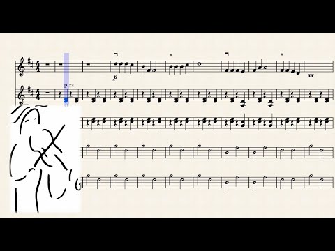 The Russian Music Box Orchestra. Music Score For Orchestra. Play Along. Www.Sashaviolin.Com