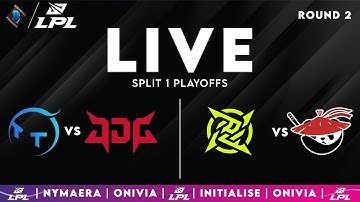 TT vs JDG | NIP vs AL LPL 2025 | LPL English Live feat. Nymaera & Initialise | LPL PLAYOFFS