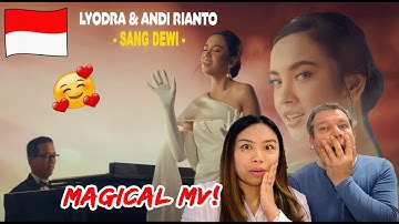 Lyodra & Andi Rianto - Sang Dewi (Official Music Video) | Couple  REACTION