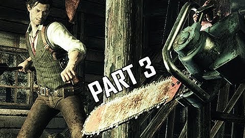 The Evil Within Walkthrough Part 3 - Chainsaw Boss (PC Ultra Let