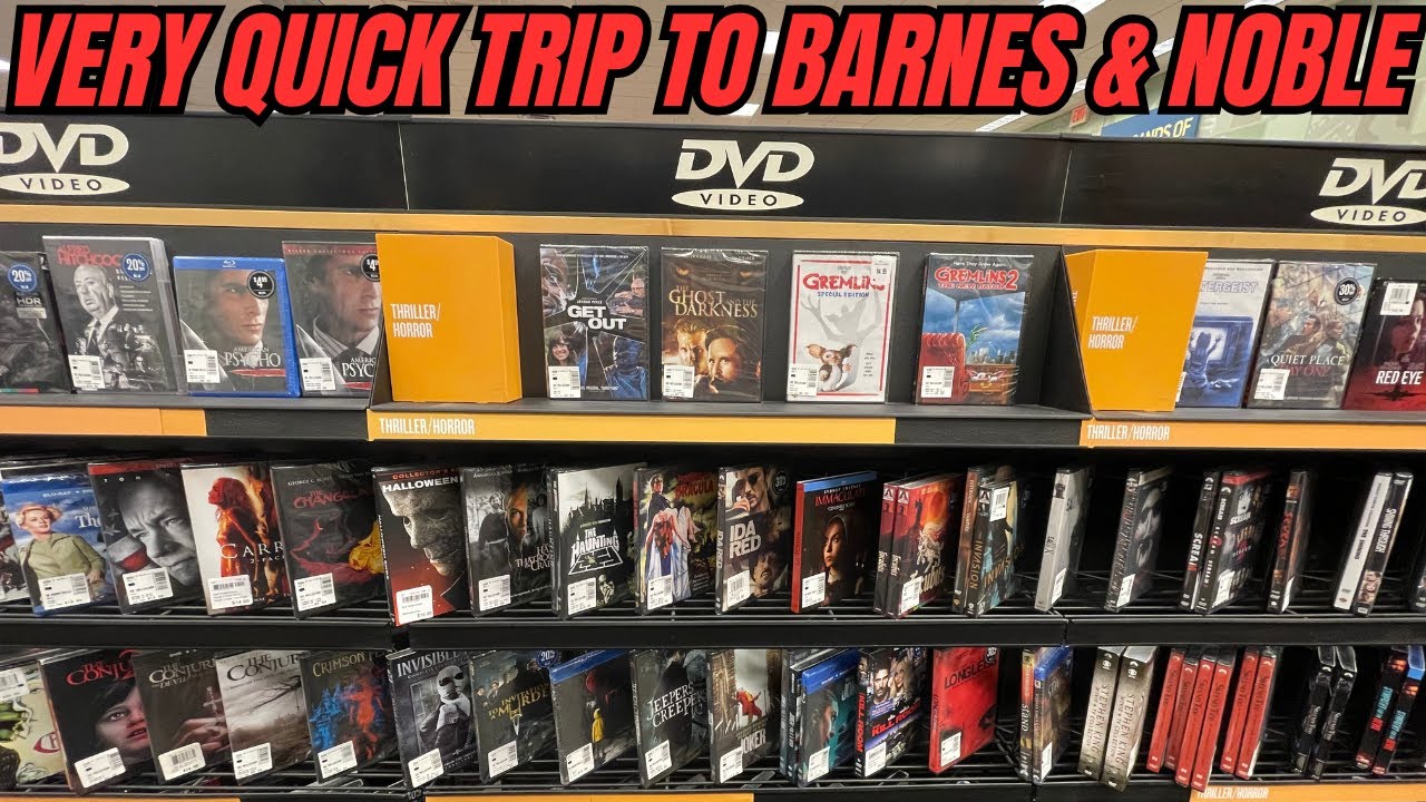 BLU RAY HUNTING! | Very Quick Trip To Barnes & Noble |