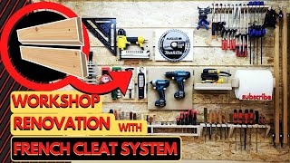 Garage Workshop Remodel With French Cleat System by Wood You Do It 13,281 views 3 years ago 11 minutes, 8 seconds