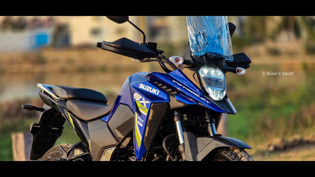 2026 Suzuki V Strom SX 250 Blue Color Telugu Review
