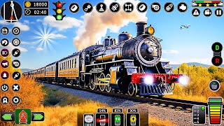 Modern Train Driving Simulator 2023 - Indian Train Drive Game | Android Gameplay screenshot 5
